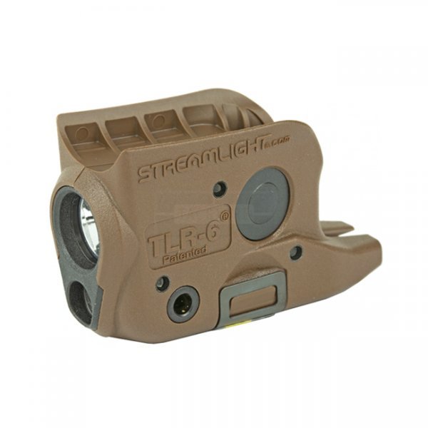 Streamlight TLR-6 Glock 42/43 Tactical Light & Laser - Dark Earth