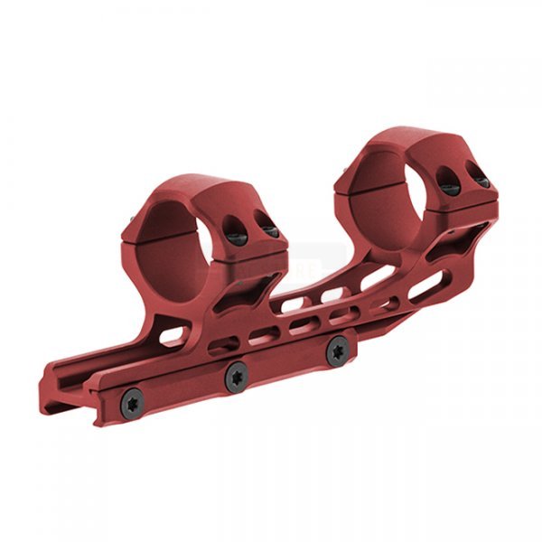 Leapers Accu-Sync 30mm High Profile 50mm Offset Mount - Red