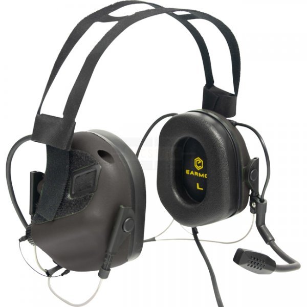 Earmor M32N Mark 3 MilPro Neckband Hearing Protector - Black