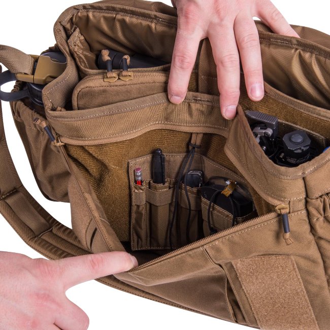 Olive Green Cordura Helikon-Tex Urban Courier Bag Medium
