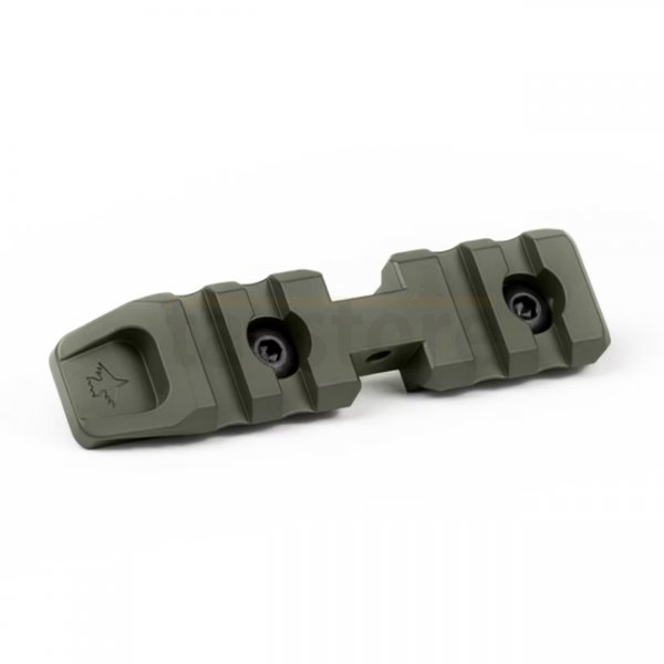KRUK Picatinny Rail M-LOK & Bipod Mount - Olive