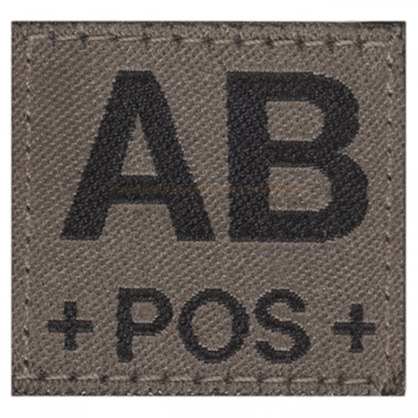 Clawgear AB Pos Bloodgroup Patch - RAL 7013