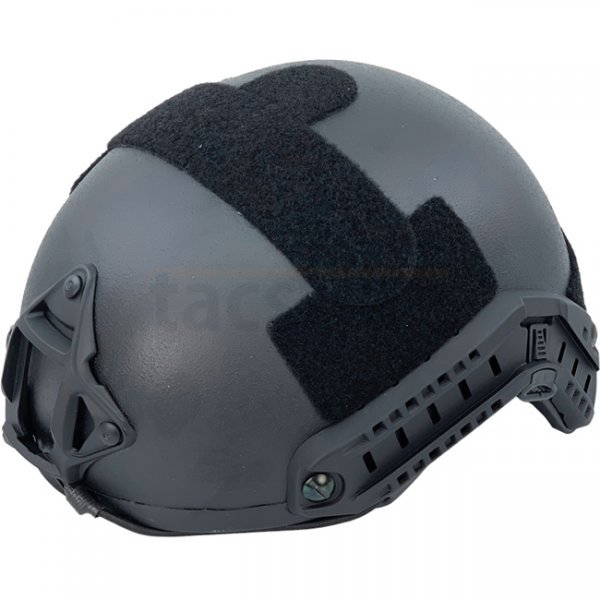 Pitchfork FAST Ballistic Combat Helmet High Cut - Black - Deluxe - M/L