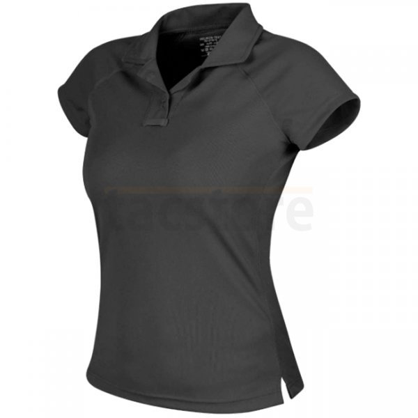 Helikon Women's UTL Polo Shirt TopCool Lite - Black - S