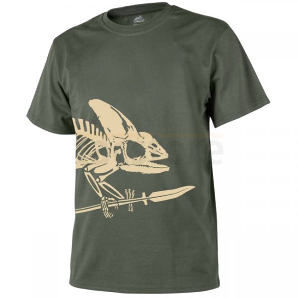 Helikon T-Shirt Full Body Skeleton - Olive Green - M