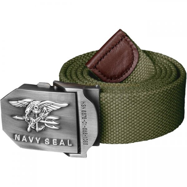 Helikon Navy Seal's Polyester Belt - Olive Green - M