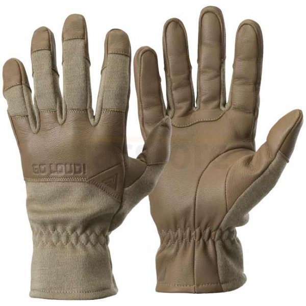 Direct Action Crocodile Nomex FR Gloves Long - Light Coyote - XL