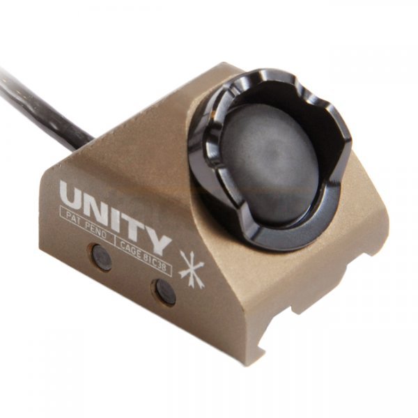 Unity Tactical Hot Button Rail Mount Surefire 9 Inch - Dark Earth