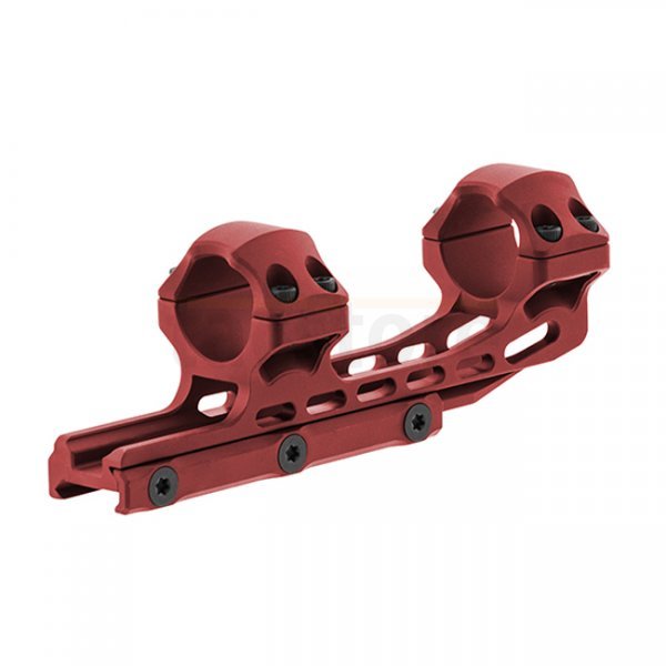 Leapers Accu-Sync 1 Inch High Profile 50mm Offset Mount - Red