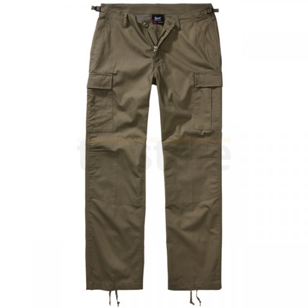Brandit Ladies BDU Ripstop Trousers - Olive - 34