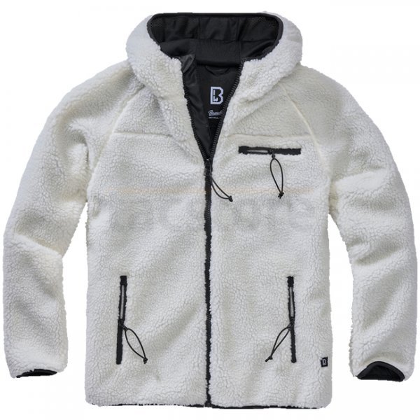Brandit Teddyfleece Worker Jacket - White - XL