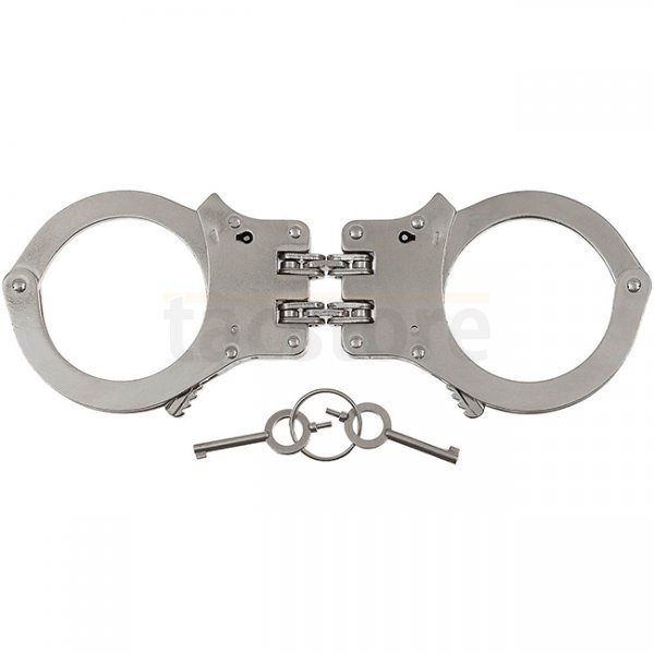 MFH Handcuffs Double Chain - Chrome