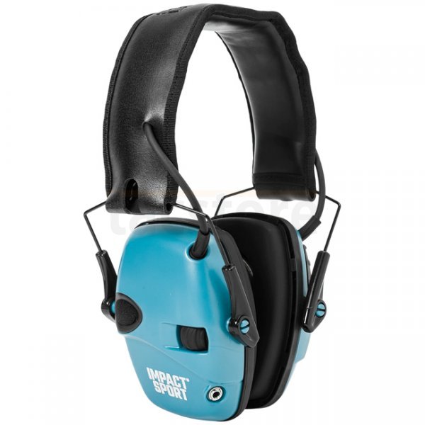 Howard Leight Impact Sport Sound Amplification Electronic Earmuff - Teal