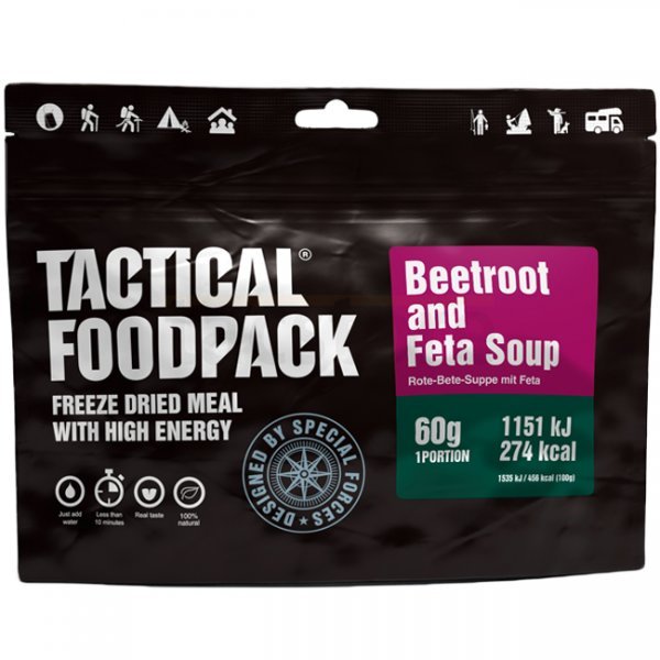 Tactical Foodpack Beetroot & Feta Soup