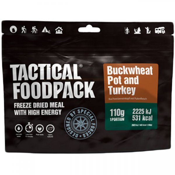 Tactical Foodpack Buckwheat Pot & Turkey