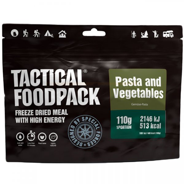 Tactical Foodpack Pasta & Vegetables