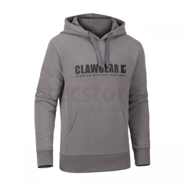 Clawgear CG Logo Hoodie - Wolf Grey - 3XL