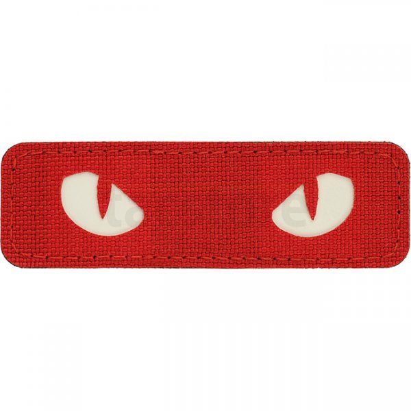 M-Tac Cat Eyes Laser Cut Patch GID - Red