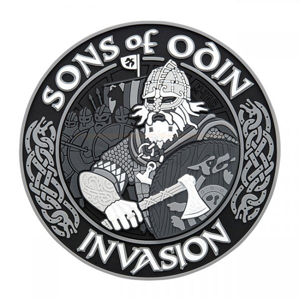 M-Tac Sons of Odin 3D Rubber Patch - Black