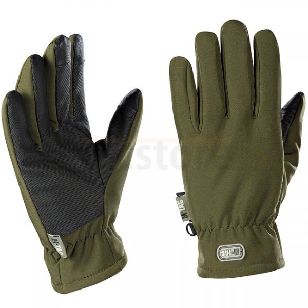 M-Tac Thinsulate Soft Shell Gloves - Olive - XL