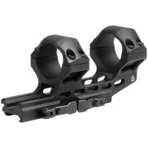 Leapers Accu-Sync QR 30mm High Profile 34mm Offset Mount - Black
