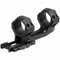 Leapers Accu-Sync QR 34mm Extra High Profile 57mm Offset Mount - Black