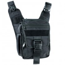 Leapers 24/7 Ambidextrous Scout Messenger Bag - Black