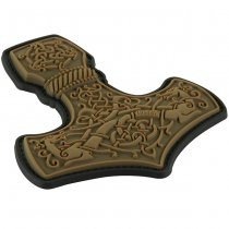 M-Tac Mjolnir Rubber Patch Large - Coyote