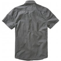Brandit Vintage Shirt Shortsleeve - Charcoal - 5XL