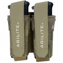 Agilite Pincer Pistol Double Pouch - Multicam