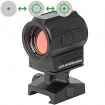 Holosun Solar Charging Rifle Sight Green Circle Dot - Black