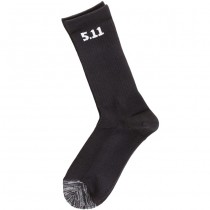 5.11 6 Inch Socks 3 Pack - Black 1