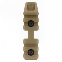 KRUK Picatinny Rail M-LOK & Bipod Mount - Coyote