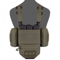 Warrior Laser Cut MCR Modular Chest Rig MK1 Type 1 Delta - Ranger Green