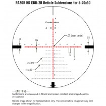 VORTEX Razor HD 5-20x50 Riflescope EBR-2B Reticle - 10 MRAD 5