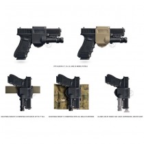 Crye Precision Glock Series Pistols Gun Clip - Tan 4