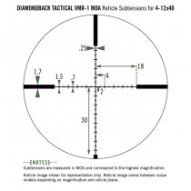 Vortex Diamondback Tactical 4-12x40 Riflescope VMR-1 MOA