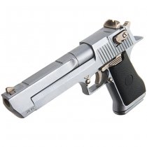 Blackcat Mini Model Gun DE .50 Black Grip - Silver