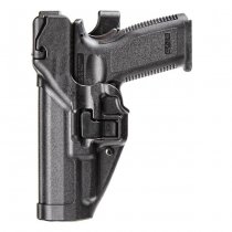 BLACKHAWK Level 3 SERPA Auto Lock Duty Holster LH - Glock 17/19/22/23/31/32