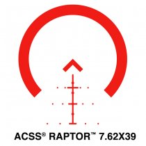 Primary Arms SLx6 1-6x24 FFP Riflescope ACSS Raptor 7.62x39