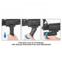 Leapers QD Foldable Metal Foregrip
