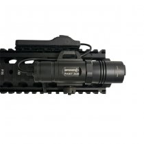 Opsmen FAST 302R Compact Picatinny Rail Flashlight - Black