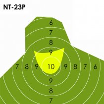 Range Solutions NT-23P  Shooting Targets Mini Soldier Bust 100pcs