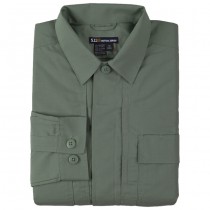5.11 TDU Long Sleeve Ripstop Shirt - TDU Green