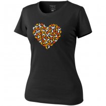 Helikon Women's T-Shirt Chameleon Heart - Black - L