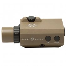 Sightmark LoPro Mini Combo Flashlight & Green Laser Sight - Dark Earth