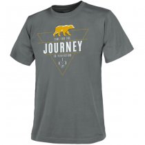 Helikon T-Shirt Journey To Perfection - Shadow Grey - 2XL
