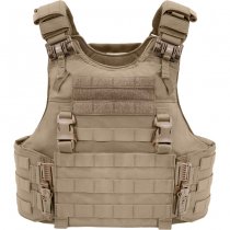 Warrior QRC Quad Release Plate Carrier - Coyote