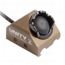 Unity Tactical Hot Button Rail Mount Laser 9 Inch - Dark Earth