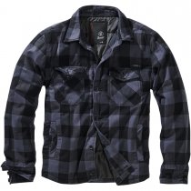 Brandit Lumberjacket - Black / Grey - XL
